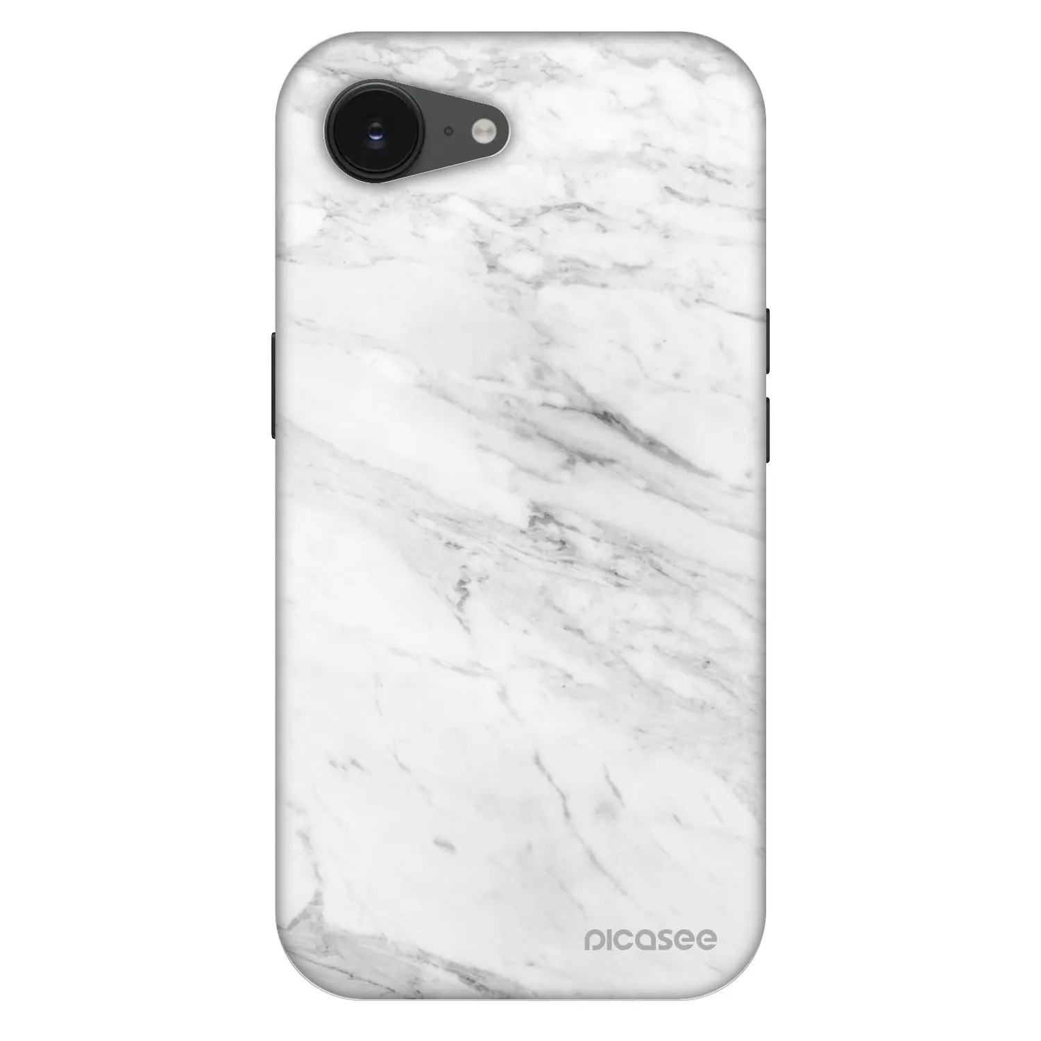 Picasee Fashion Case MagSafe za Apple iPhone 16e - White marble