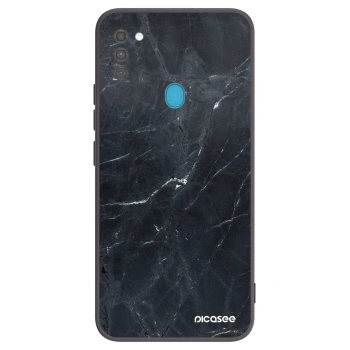 Ovitek za Samsung Galaxy M11 - Black marble
