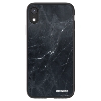 Picasee ULTIMATE CASE za Apple iPhone XR - Black marble