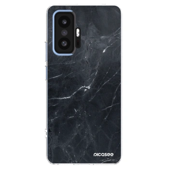 Picasee silikonski prozorni ovitek za Xiaomi 11T Pro - Black marble