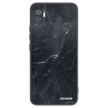 Picasee silikonski črni ovitek za Xiaomi Poco M3 Pro 5G - Black marble