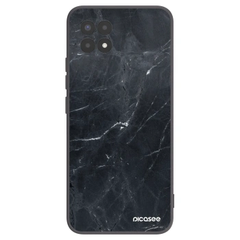 Picasee silikonski črni ovitek za Realme 8i - Black marble