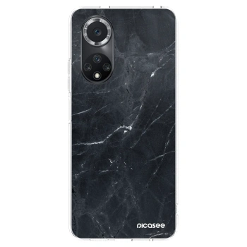 Picasee silikonski prozorni ovitek za Huawei Nova 9 SE - Black marble