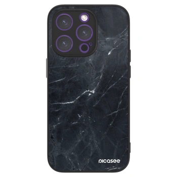 Picasee ULTIMATE CASE za Apple iPhone 14 Pro - Black marble