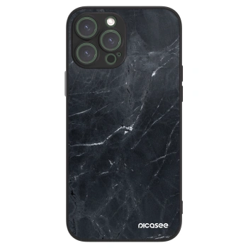 Picasee ULTIMATE CASE MagSafe za Apple iPhone 13 Pro Max - Black marble