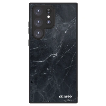 Picasee ULTIMATE CASE za Samsung Galaxy S23 Ultra 5G - Black marble