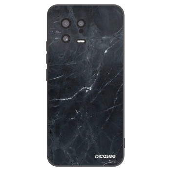Picasee silikonski črni ovitek za Xiaomi 13 - Black marble