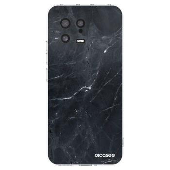 Picasee silikonski prozorni ovitek za Xiaomi 13 - Black marble