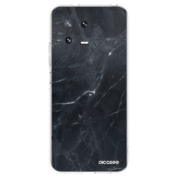 Picasee silikonski prozorni ovitek za Xiaomi 13 Pro - Black marble