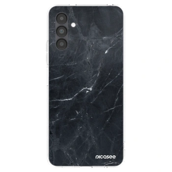 Picasee silikonski prozorni ovitek za Samsung Galaxy A04s A047F - Black marble