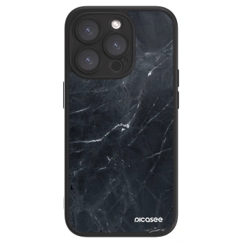 Picasee ULTIMATE CASE za Apple iPhone 15 Pro - Black marble