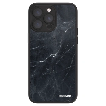 Picasee ULTIMATE CASE MagSafe za Apple iPhone 15 Pro Max - Black marble