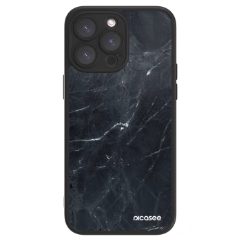 Picasee ULTIMATE CASE za Apple iPhone 15 Pro Max - Black marble