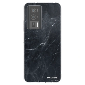 Picasee silikonski prozorni ovitek za Xiaomi Poco F5 Pro 5G - Black marble