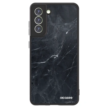 Picasee ULTIMATE CASE PowerShare za Samsung Galaxy S21 FE 5G - Black marble
