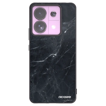 Picasee silikonski črni ovitek za Xiaomi Redmi Note 13 Pro 5G - Black marble