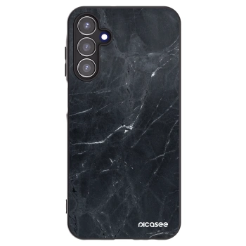 Picasee silikonski črni ovitek za Samsung Galaxy A15 A155F 4G - Black marble