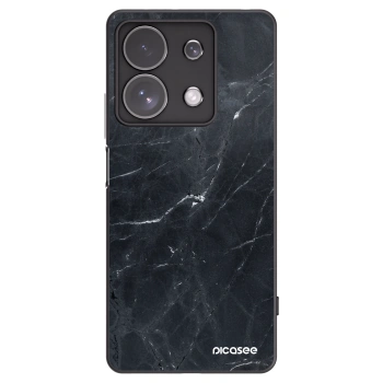 Picasee silikonski črni ovitek za Xiaomi Redmi Note 13 Pro 4G - Black marble