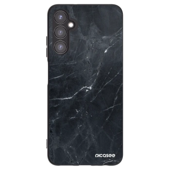 Picasee silikonski črni ovitek za Samsung Galaxy A05s A057G - Black marble