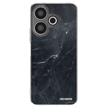 Picasee silikonski prozorni ovitek za Xiaomi Redmi 13 4G - Black marble