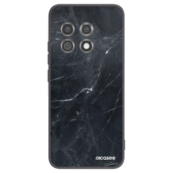 Picasee silikonski črni ovitek za OnePlus 11 5G - Black marble