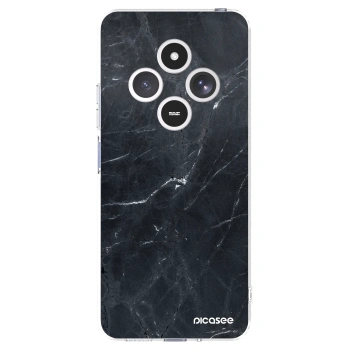 Picasee silikonski prozorni ovitek za Xiaomi Redmi 14C - Black marble
