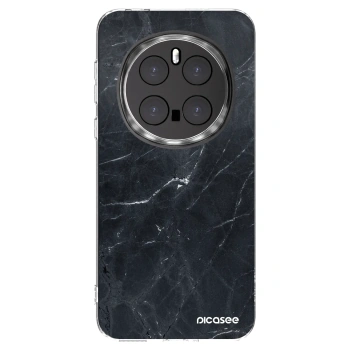Picasee silikonski prozorni ovitek za Honor Magic7 Pro 5G - Black marble