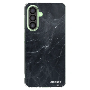 Picasee silikonski prozorni ovitek za Samsung Galaxy A26 5G A266B - Black marble