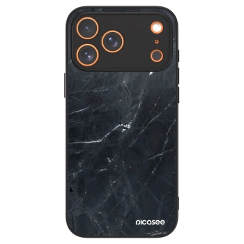 Picasee ULTIMATE CASE MagSafe za Apple iPhone 17 Pro Max - Black marble