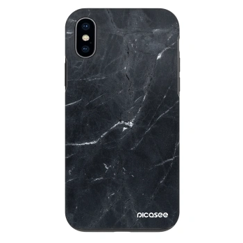 Ovitek za Apple iPhone X/XS - Black marble