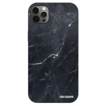 Ovitek za Apple iPhone 12 Pro Max - Black marble
