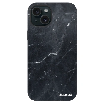 Ovitek za Apple iPhone 15 - Black marble