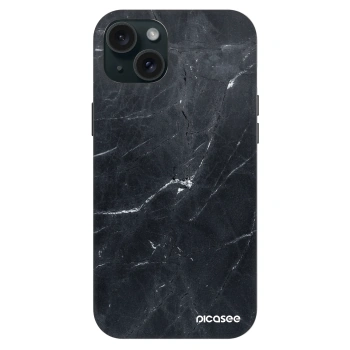 Ovitek za Apple iPhone 15 Plus - Black marble