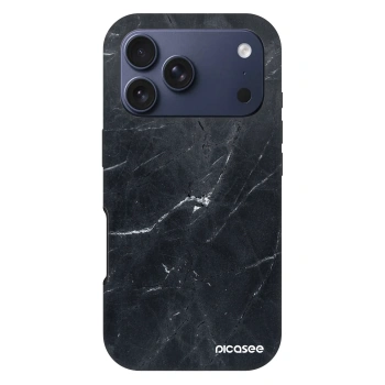 Ovitek za Apple iPhone 17 Pro - Black marble