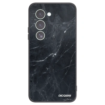 Picasee silikonski črni ovitek za Xiaomi Redmi 15 5G - Black marble