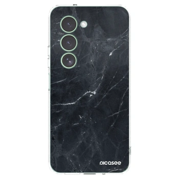 Picasee silikonski prozorni ovitek za Xiaomi Redmi 15 5G - Black marble