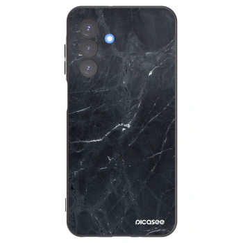 Picasee silikonski črni ovitek za Samsung Galaxy A17 5G - Black marble