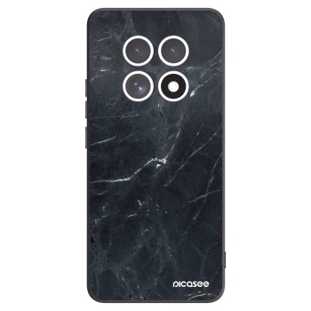 Picasee silikonski črni ovitek za Xiaomi Redmi Note 15 - Black marble