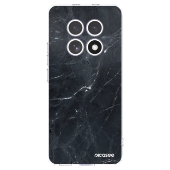 Picasee silikonski prozorni ovitek za Xiaomi Redmi Note 15 - Black marble