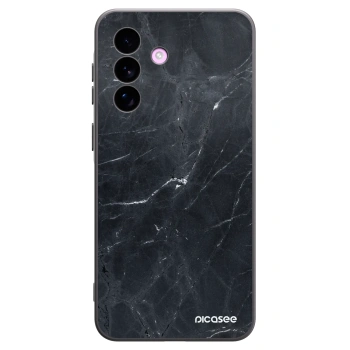 Picasee silikonski črni ovitek za Samsung Galaxy A57 5G - Black marble