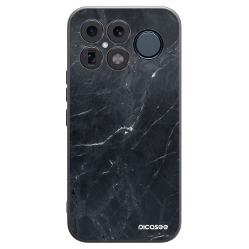 Picasee silikonski črni ovitek za Xiaomi Poco F8 Ultra - Black marble