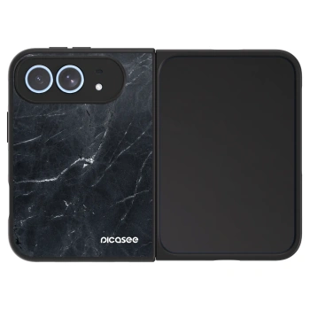 Picasee ULTIMATE CASE MagSafe za Apple iPhone Duo - Black marble