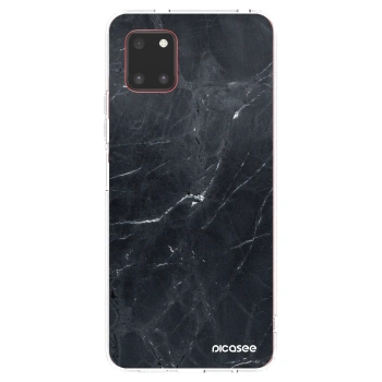 Picasee silikonski prozorni ovitek za Samsung Galaxy Note 10 Lite N770F - Black marble