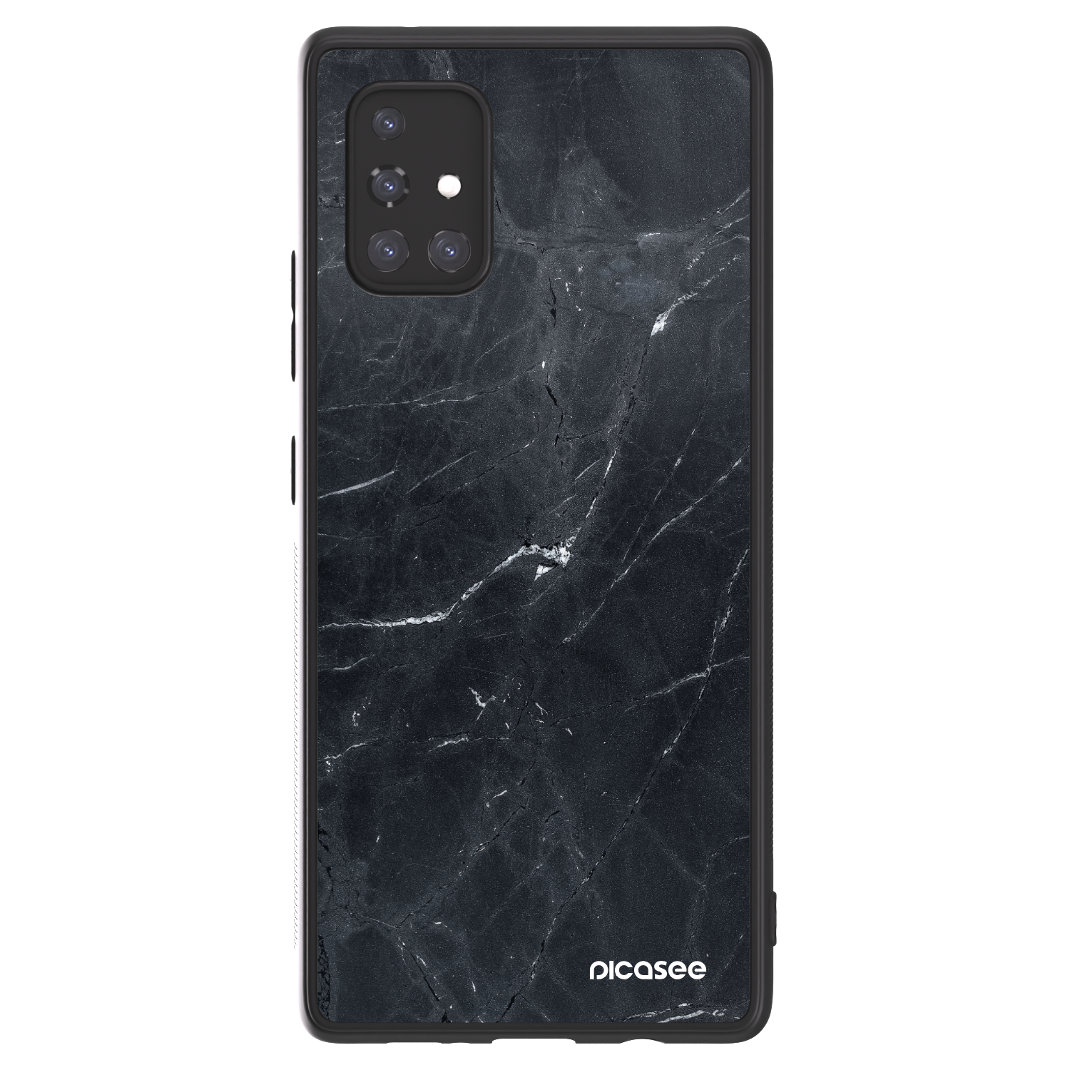 Picasee ULTIMATE CASE za Samsung Galaxy A71 A715F - Black marble