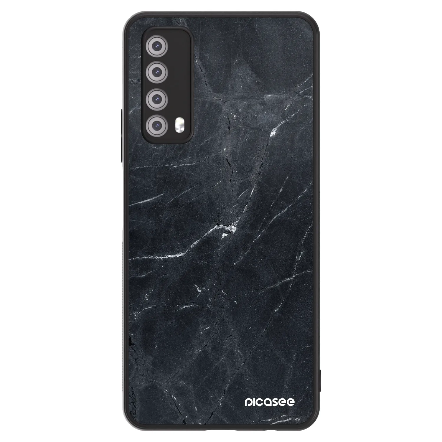 Picasee ULTIMATE CASE za Huawei P Smart 2021 - Black marble
