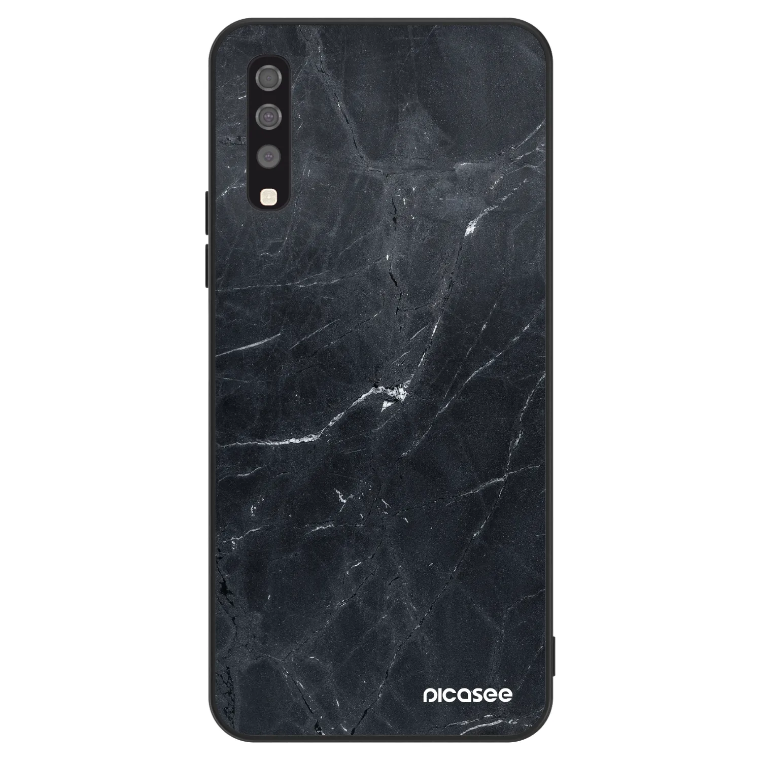 Picasee ULTIMATE CASE za Samsung Galaxy A70 A705F - Black marble