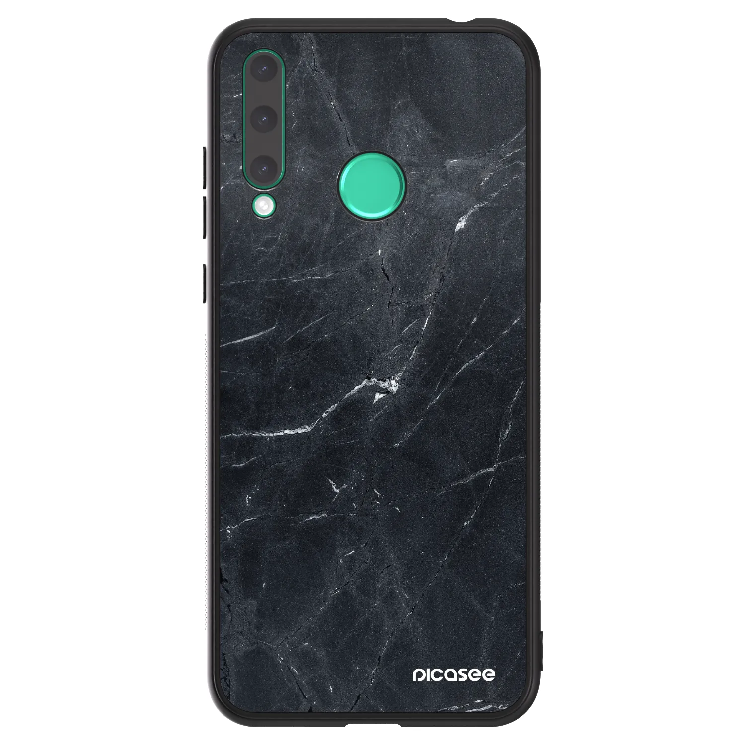 Picasee ULTIMATE CASE za Honor 20 Lite - Black marble