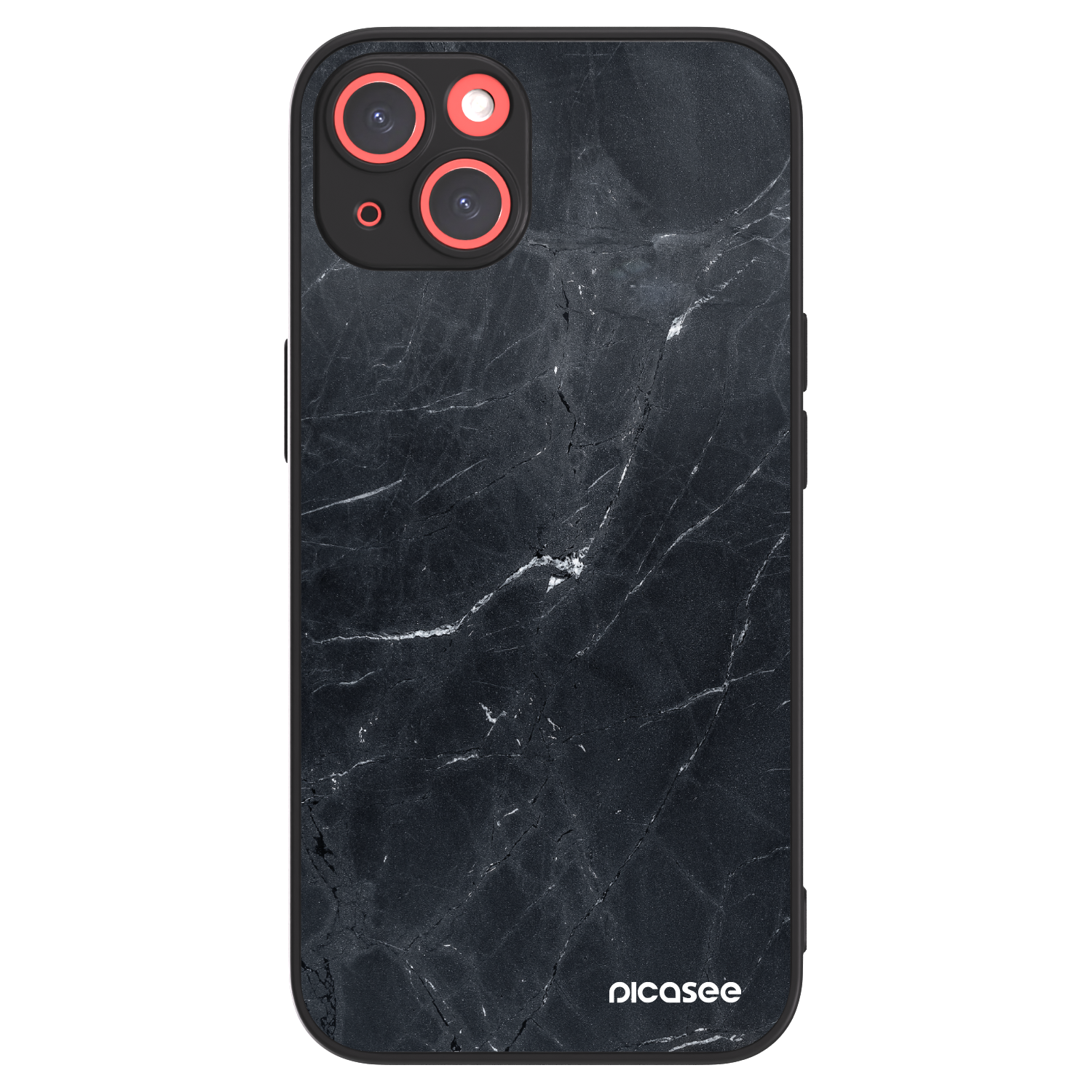 Picasee ULTIMATE CASE za Apple iPhone 13 - Black marble