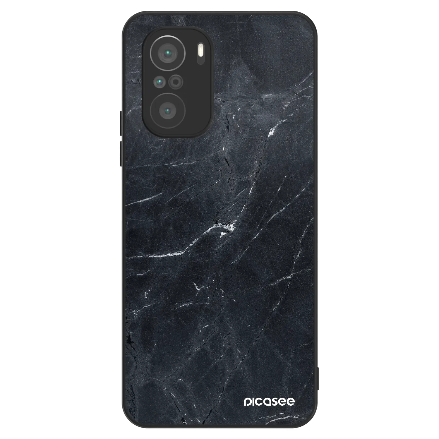 Picasee ULTIMATE CASE za Xiaomi Poco F3 - Black marble