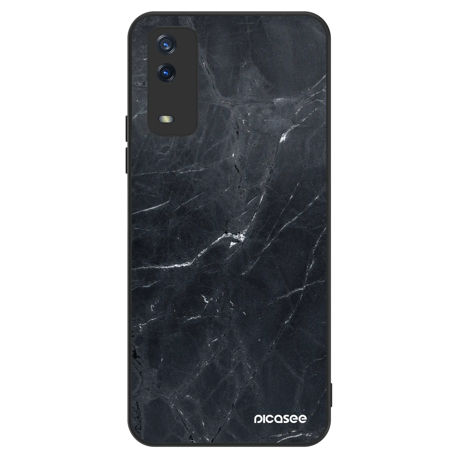 Picasee ULTIMATE CASE za Vivo Y11s - Black marble